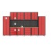 MUNKA ASZTAL 2 FIÓKOS, (Sz*Mé*Ma) 133,5X - www.parts-zone.hu