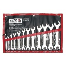 Yato villáskulcs készlet, 12 darabos, 6-32mm, CrVVILLÁSKULCSOK