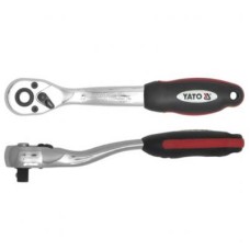 Yato racsnis hajtókar, 145mm, 1/4", CrV, 72TRACSNISKULCSOK