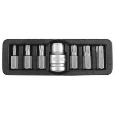 Bithegy készlet 7 részes Torx T25-T55 YATOTORX KULCSOK