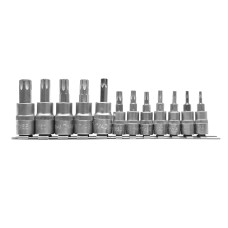 Bithegy dugófejjel Torx 12 r. (1/4  col L=37mm T8-T30, 3/8 col L=48mm T40-T55)  YATOTORX KULCSOK
