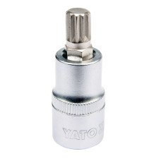 Bithegy dugófejjel SPLINE M10 1/2 col CrV YATO - www.parts-zone.hu Bithegy dugófejjel SPLINE M10 1/2 col CrV YATOBITHEGY-TARTÓ