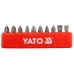 Yato csavarhúzó bitfej készlet, 1/4"x25 mm, 10 dbBITHEGY-TARTÓ
