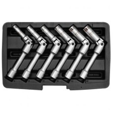 Gyertyakulcs készlet 6 részes csuklós CrV 3/8 col(8,9,10,12,14,16) YATO