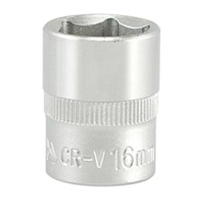 YATO Kulcsfej, 16mm, 3/8", króm-vanádium