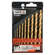 Yato fúrószár készlet 1-10mm 10db