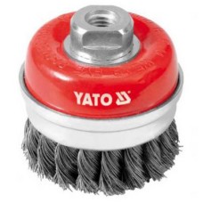 Fazékkefe 75mm M14 sodrott YATO