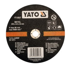 Vágókorong fémre 230x2,0x22 YATO