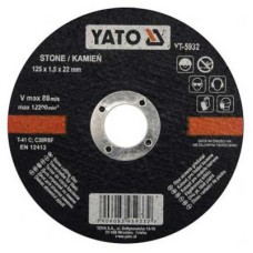 Vágókorong kőre 125x1.5x22 YATO