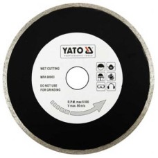Gyémánt vágótárcsa 200mmx25,4 folytonos (porcelán)YATO - www.parts-zone.hu Gyémánt vágótárcsa 200mmx25,4 folytonos (porcelán)YATO