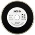 Gyémánt vágótárcsa 200mmx25,4 folytonos (porcelán)YATO - www.parts-zone.hu Gyémánt vágótárcsa 200mmx25,4 folytonos (porcelán)YATO