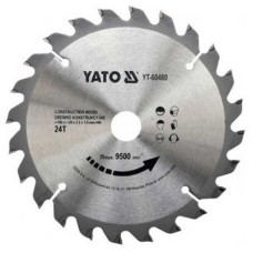 Yato körfűrész korong, 160X20mm ,24fog, szerkezeti fához