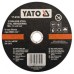 Yato Flexkorong, vágókorong, fémhez Inox 180x1,5x22mm - www.parts-zone.hu Yato Flexkorong, vágókorong, fémhez Inox 180x1,5x22mm