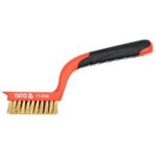 Yato Sárgaréz kefe, 5 soros, kaparóval