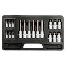 Yato bitfej készlet, torx, 18 darabosTORX KULCSOK