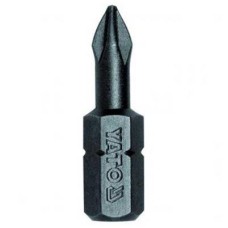 Yato csavarhúzó bitfej, philips, 1/4"x25 mm, PH1, 50 dbBITHEGY-TARTÓ