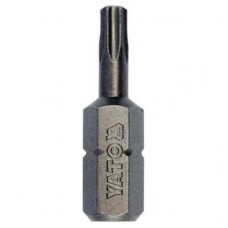 Yato csavarhúzó bitfej, torx, 1/4"x25 mm, T15, 10 dbTORX KULCSOK