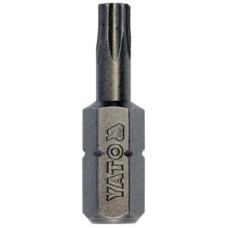 Yato csavarhúzó bitfej, torx, 1/4"x25 mm, T20, 10 dbTORX KULCSOK