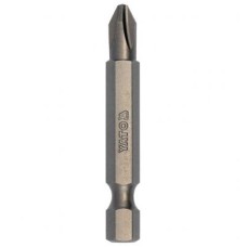 Yato csavarhúzó bitfej, philips , 1/4"x50 mm, PH2, 10 dbBITHEGY-TARTÓ