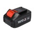 Akkumulátor 18 V 3,0 Ah Li-ion YATO - www.parts-zone.hu Akkumulátor 18 V 3,0 Ah Li-ion YATO