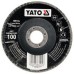 Yato Lamellás csiszolókorong, P80, 125x22,2mm - www.parts-zone.hu Yato Lamellás csiszolókorong, P80, 125x22,2mm